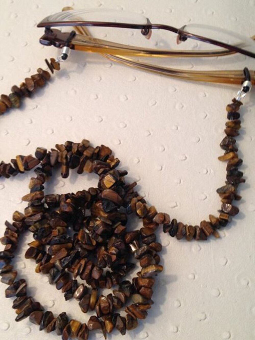 Tiger's Eye lanyard